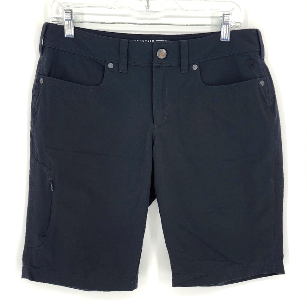 Mountain Hardwear Nylon Shorts Black Women's 8